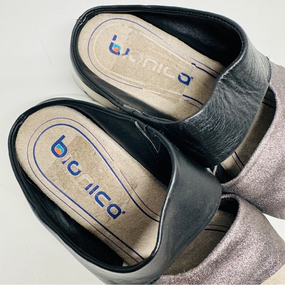 Bionica Airmont Pewter Irredescent Comfort Sandal size 8.5 - Picture 3 of 8